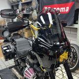 T-Sport Front Fairing w/Baja Designs LP6 LED Light Bracket Mount Kit For Harley Softail M8 Low Rider S FXLRS 114 117 2020-2026