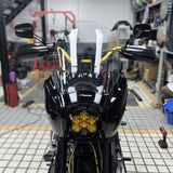 T-Sport Front Fairing w/Baja Designs LP6 LED Light Bracket Mount Kit For Harley Softail M8 Low Rider S FXLRS 114 117 2020-2026