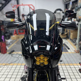 T-Sport Front Fairing w/Baja Designs LP6 LED Light Bracket Mount Kit For Harley Softail M8 Low Rider S FXLRS 114 117 2020-2026