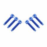 6 PCS Aluminum T27 Windshield Bolts Screws For Harley Softail FXLRST 117 Low Rider ST EI Diablo FXRST 2022-2024 - pazoma