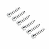 6 PCS Aluminum T27 Windshield Bolts Screws For Harley Softail FXLRST 117 Low Rider ST EI Diablo FXRST 2022-2024 - pazoma