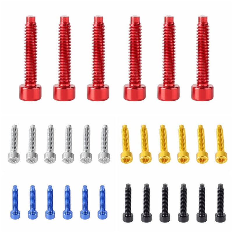 T27 Fairing Windshield Bolts Screws for Harley Davidson Low Rider ST 117 FXLRST 2022-2024 Windscreen 6 PCS Aluminum - pazoma