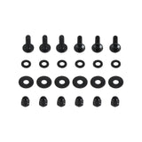 T25 Fairing Windshield Bolts Screws for Harley Memphis Shades Road Warrior Fairing Windscreen 6 PCS Aluminum - pazoma