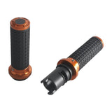 TBW Rubber CNC Hand Grips For Harley '24-Up Touring & 2025+ Softail Street Glide Road Glide Low Rider S/ST