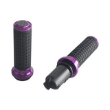 TBW Rubber CNC Hand Grips For Harley '24-Up Touring & 2025+ Softail Street Glide Road Glide Low Rider S/ST