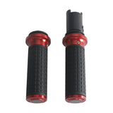 TBW Rubber CNC Hand Grips For Harley '24-Up Touring & 2025+ Softail Street Glide Road Glide Low Rider S/ST
