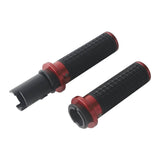 TBW Rubber CNC Hand Grips For Harley '24-Up Touring & 2025+ Softail Street Glide Road Glide Low Rider S/ST