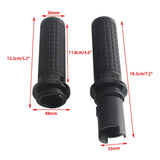 TBW Rubber CNC Hand Grips For Harley '24-Up Touring & 2025+ Softail Street Glide Road Glide Low Rider S/ST