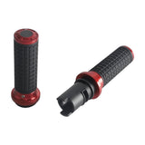 TBW Rubber CNC Hand Grips For Harley '24-Up Touring & 2025+ Softail Street Glide Road Glide Low Rider S/ST