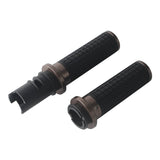 TBW Rubber CNC Hand Grips For Harley '24-Up Touring & 2025+ Softail Street Glide Road Glide Low Rider S/ST