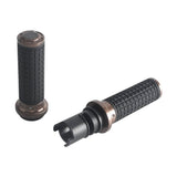 TBW Rubber CNC Hand Grips For Harley '24-Up Touring & 2025+ Softail Street Glide Road Glide Low Rider S/ST