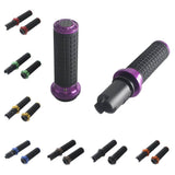 TBW Rubber CNC Hand Grips For Harley '24-Up Touring & 2025+ Softail Street Glide Road Glide Low Rider S/ST