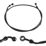 Extended Length Upper Stainless Braided Brake Line For Harley Road Glide Special Ultra Limited CVO ST FLTRXS 15-23 - pazoma