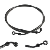 Extended Length Upper Stainless Braided Brake Line For Harley Road Glide Special Ultra Limited CVO ST FLTRXS 15-23 - pazoma