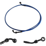 Extended Length Upper Stainless Braided Brake Line For Harley Road Glide Special Ultra Limited CVO ST FLTRXS 15-23 - pazoma