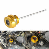 Oil Dipstick With Temperature Gauge For Harley Davidson Milwaukee 8 Touring M8 2017-2024 Road King Electra Road Street Glide - pazoma