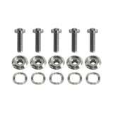 Titanium Front Floating Brake Rotor Bolt Kit For Harley Touring Road Glide Street Glide 2024-2026 41500196 - pazoma