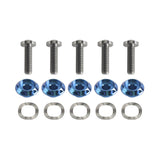 Titanium Front Floating Brake Rotor Bolt Kit For Harley Touring Road Glide Street Glide 2024-2026 41500196 - pazoma