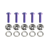 Titanium Front Floating Brake Rotor Bolt Kit For Harley Touring Road Glide Street Glide 2024-2026 41500196 - pazoma