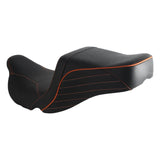 Top Performance Tail-Flick Seats Step 2-Up Gel Pad Seat for 2008-2025 Harley Touring FL Road Glide Street Glide Road King