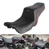 Top Performance Tailwhip Seats Step 2-Up Gel Pad Seat for 2008-2025 Harley Touring FL Road Glide Street Glide Road King - pazoma