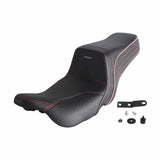 Top Performance Tailwhip Seats Step 2-Up Gel Pad Seat for 2008-2025 Harley Touring FL Road Glide Street Glide Road King