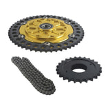 Transmission Sprocket 530 Chain Drive Conversion Kit For Harley Touring M8 Road Glide Street Glide Road King 2009-2026 - pazoma