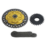 Transmission Sprocket 530 Chain Drive Conversion Kit For Harley Touring M8 Road Glide Street Glide Road King 2009-2026 - pazoma