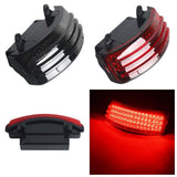 Tri-Bar LED Rear Fender Tip Tail Light For Harley Touring Street Glide Road Glide Road King Special FLHXS FLTRXS FLHRXS 2014-2025 - pazoma