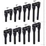 1-1/2" Club Style Top Clamp Straight Upright Modular Handlebar Risers For Harley Low Rider FXDLS Fat Street Bob FXDF FXDB FXBB - pazoma