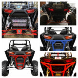 Polaris RZR LED Tail Lights Rear Tail Lamp Replacement for POLARIS 2014-2020 RZR 1000 900 XP S 4 Turbo Premium Red Smoked - pazoma