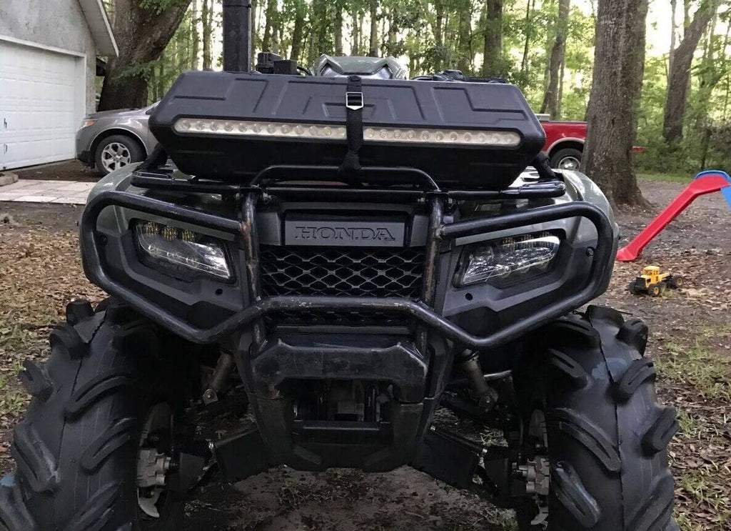 2014-2025 Honda Rancher 420 & Foreman 500 Rubicon LED Headlights Conversion Kit High Low Beam Replacement Headlamp - pazoma