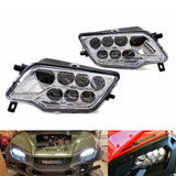 2016-2025 Honda Pioneer 500 / 700 1000 P500 P700 LED Headlights Conversion Kit High Low Beam Replacement Headlamp - pazoma