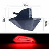 2020-2021 Polaris RZR PRO XP XP4 LED Rear Indicator Turn Signal Light Smoky Pair - pazoma