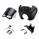 2020-2024 Harley Softail Low Rider S 114 117 FXLRS T-Sport Fairing Outer w/15" 12" 9" Windshield Headlight Relocation Bracket - pazoma
