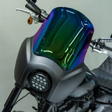 2020-2023 Harley Softail Low Rider S 114 117 FXLRS T-Sport Fairing Windshield w/ 5.75'' LED Headlight Projection Headlamp Kit - pazoma
