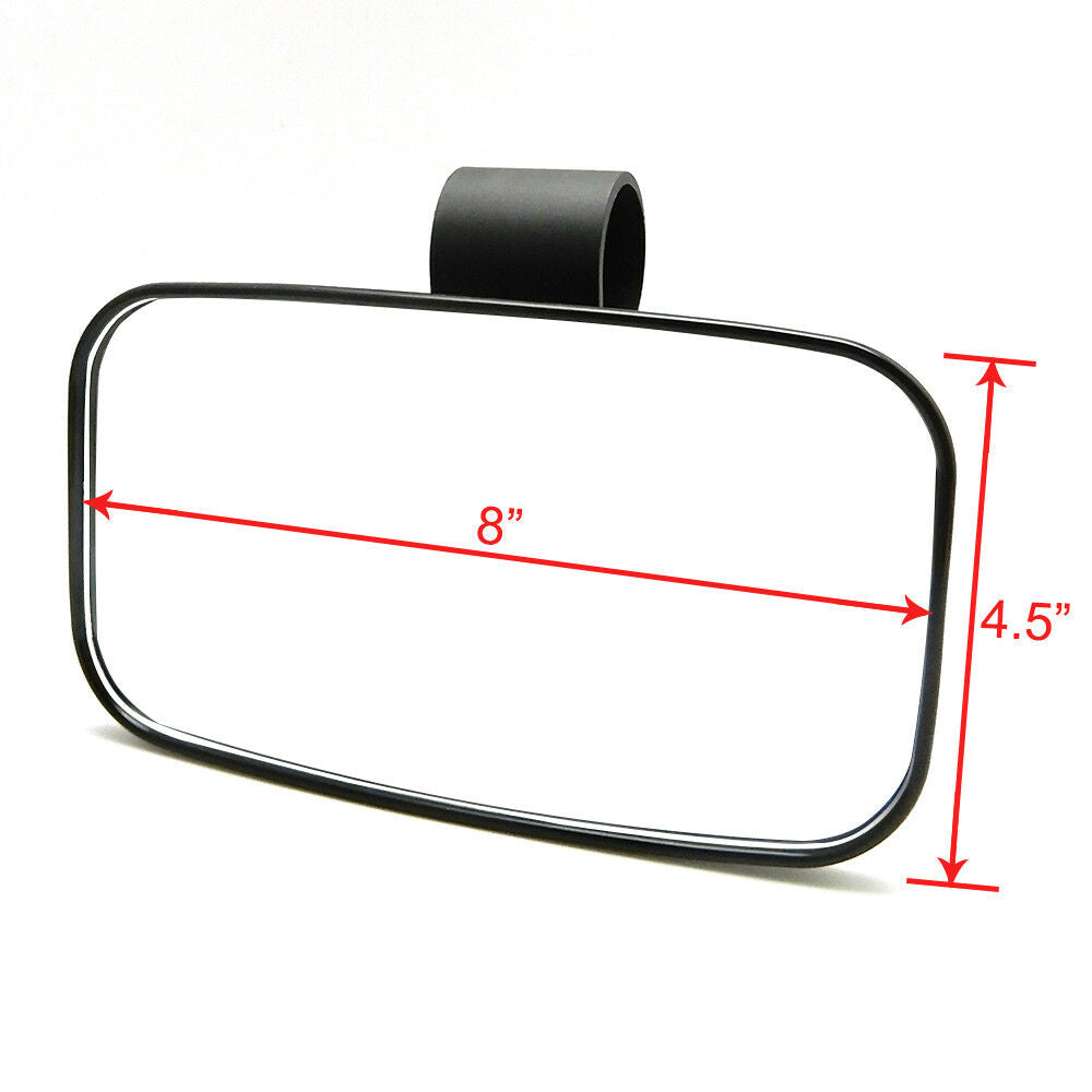 UTV Large Rear Center View Mirror For Polaris Ranger 900 XP Ranger 570 2017-2020 Can-Am Commander Maverick X3 Yamaha Viking Rhino Honda Gator - pazoma