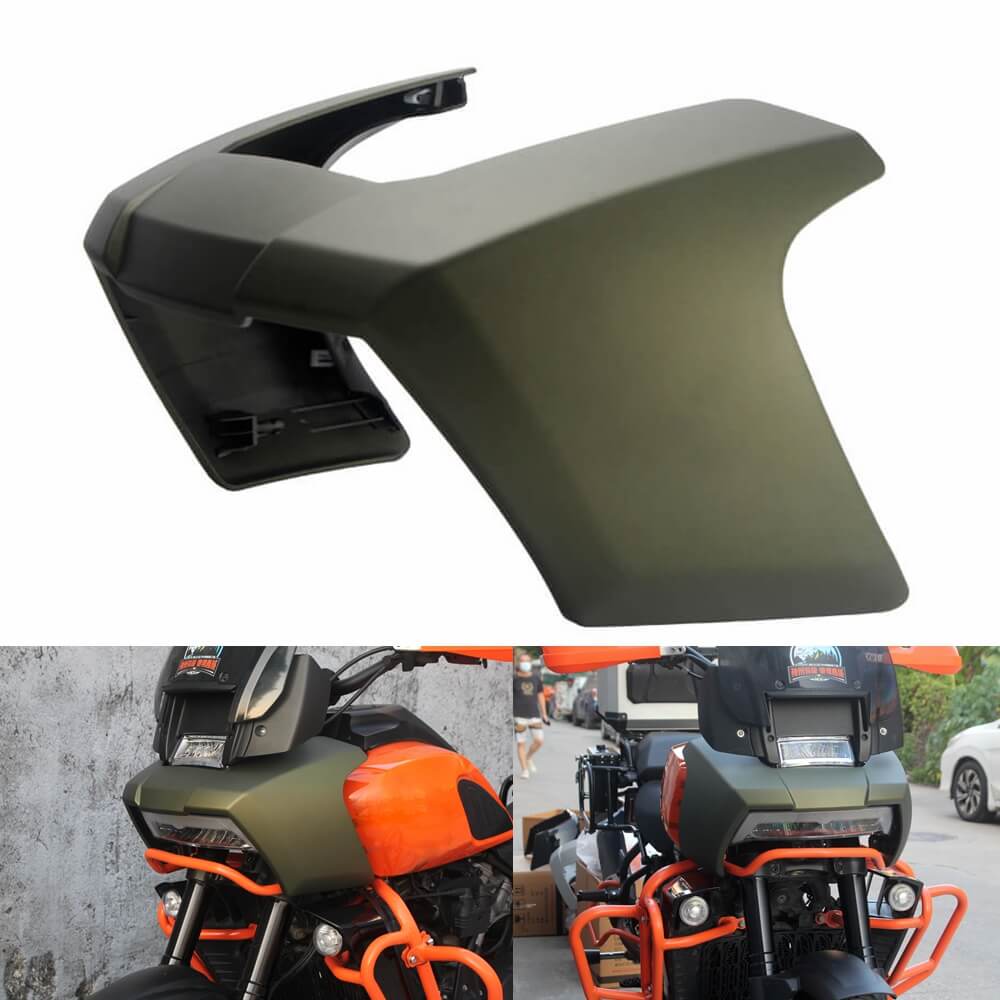 SHINKXMT Motorcycle Windscreen For Harley Pan America 1250 - 2021-2024 Models (Black Smoke)