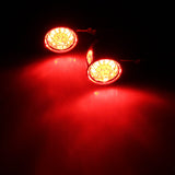 3 in 1 LED Turn Signal Blinker Indicator w/Taillight Brake Light Universal Harley Chopper Bobber Cafe Racer Custom Cruisers Triumph - pazoma