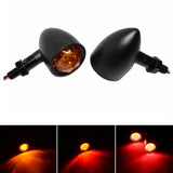 3 in 1 LED Turn Signal Blinker Indicator w/Taillight Brake Light Universal Harley Chopper Bobber Cafe Racer Custom Cruisers Triumph - pazoma