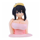Anime Car Motorcycle Decoration Chest Shaking Kanako Ohno Bust Jiggling Mini Action Figure Sexy Girl PVC Collection Model Dolls Toys