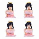 Anime Car Motorcycle Decoration Chest Shaking Kanako Ohno Bust Jiggling Mini Action Figure Sexy Girl PVC Collection Model Dolls Toys - pazoma