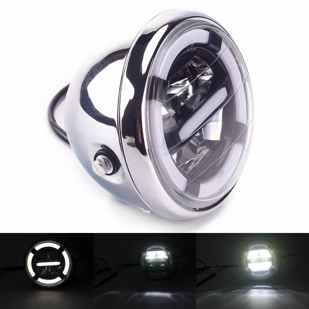 Two wheeler led headlight top