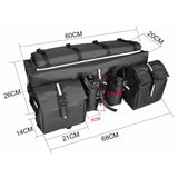 ATV Mountain Bike Rear Shelf Luggage Bag Travel Bag Finishing Storage Bag Large Capacity Accessory Bag Luggage Carrier - pazoma