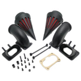 Motorcycle Spike Intake Air Cleaner Intake Filter Kits For Suzuki Boulevard M109 M109R VZR1800 Black Chrome - pazoma