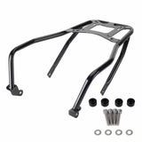 Pan America Style's Aluminum Side Top Cases Rear Luggage Tail Box W/Mount Bracket To Harley Street Bob FXBB Standard FXST 18-24 - pazoma