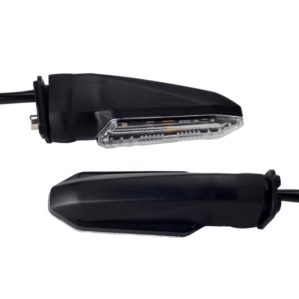 Amber LED Turn Signal Light Indicators Blinker Flashers For HONDA CB125R CB150R CB250R CB300R CB650R CB1000R CB1100RS CRF250L CRF300L CRF450L CRF1000 - pazoma