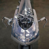 Custom Chopper Bobber Cafe Racer Old School Bar End Control Lever Inverted Brake Clutch Levers for 1" handlebars Chrome Made Out of Forged Brass - pazoma
