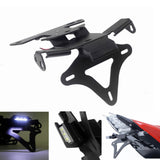 For BMW S1000R S1000RR HP4 2010-2018 Tail Tidy Fender Eliminator Motorcycle Registration License Plate Holder LED Light - pazoma