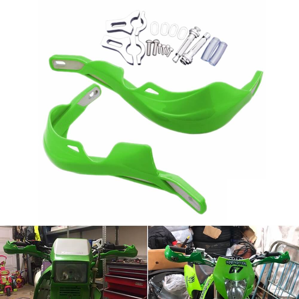 1 Pair 22.2mm 7/8" Motorcycle Hand Guard Handle Protector Shield Motorbike Motocross Windproof Handlebar Handguards Protection Gear - pazoma